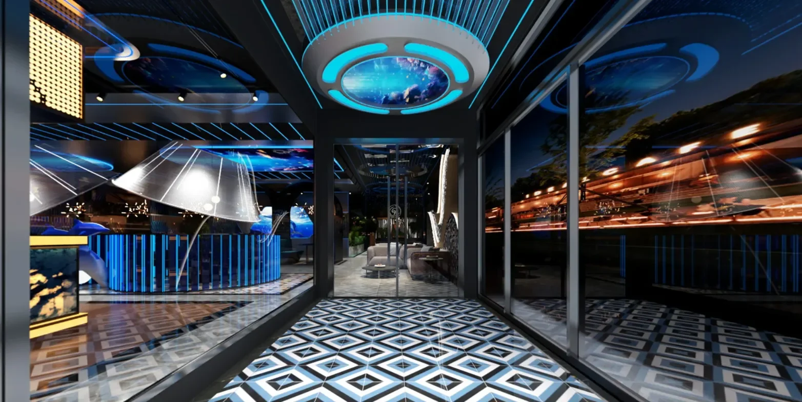 Intérieur du restaurant